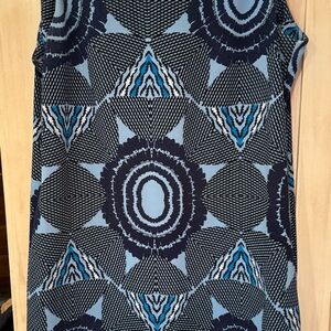 Donna Morgan Geometric Patterned Sleeveless Dress